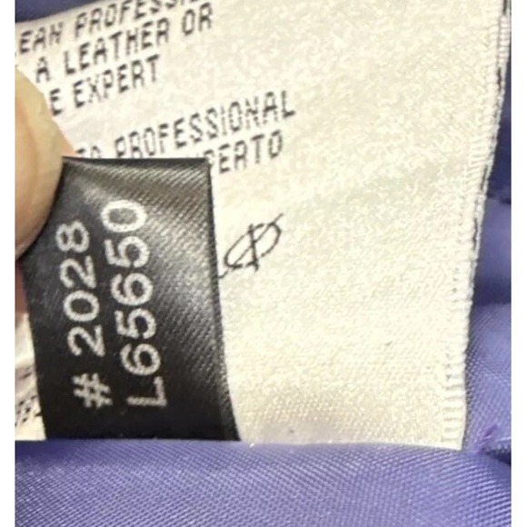 VTG EUC Minnesota Vikings NFL Suede Leather Jacket Large #1 - Picture 12 of 16